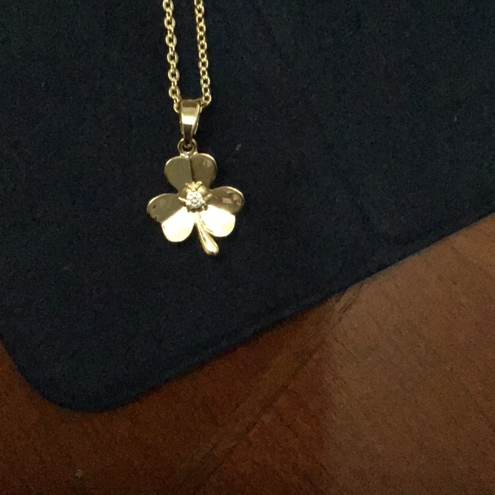 Clover Pendant Purchased in Ireland